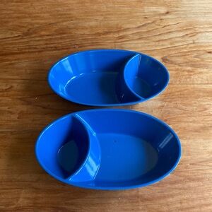 2 x Compartment Bowls